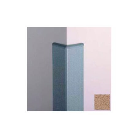 Pawling Surface Mounted Corner Guard 90Deg, 3'' Wings, 12'H W/Caps, Mocha CG-10R-12-288